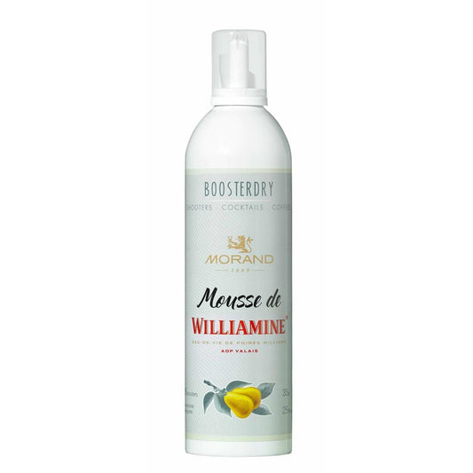 Mousse d'eau-de-vie de poires williams